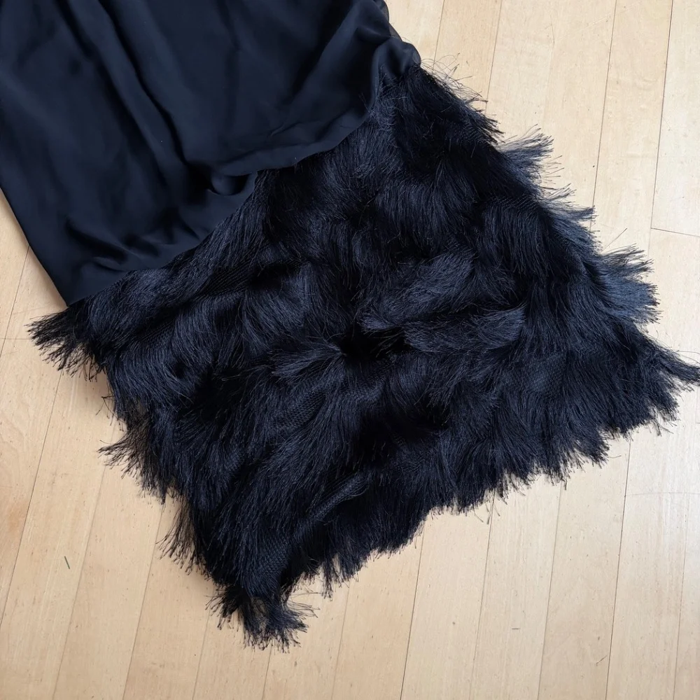 Aiden Mattox Black dress, 6, GL1322 - Picture 3 of 6